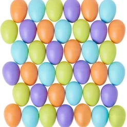 Jar of 12 Colourful Musical Egg Shakers