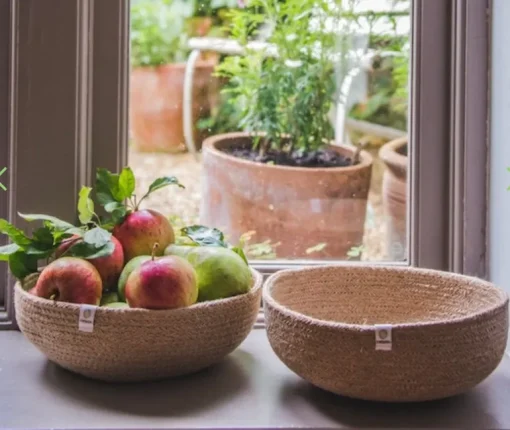 Jute Large Natural Basket