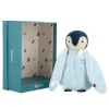 Kaloo Kissing Plush Penguin Blue