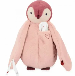 Kaloo Kissing Plush Penguin Pink