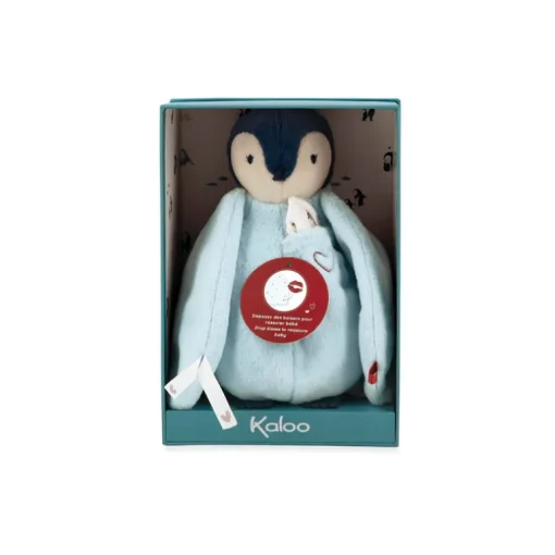 Kaloo Kissing Plush Penguin Blue