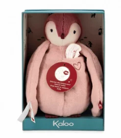 Kaloo Kissing Plush Penguin Pink