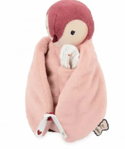 Kaloo Kissing Plush Penguin Pink