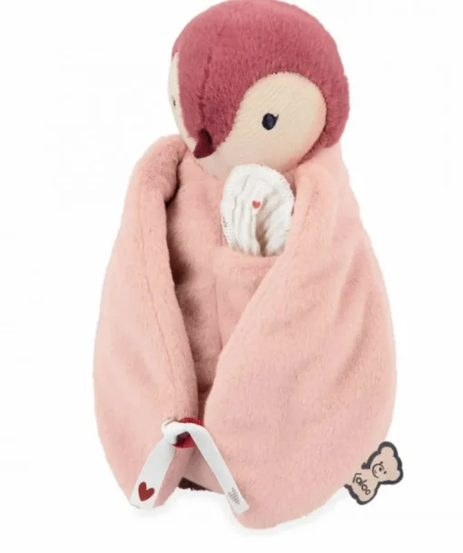 Kaloo Kissing Plush Penguin Pink