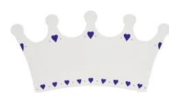Lanka Kade White Crown Name Plaque - small