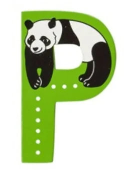 Lanka Kade Wooden Animal Letter P