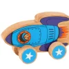 Lanka Kade Wooden Push Along Rocket