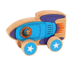 Lanka Kade Wooden Push Along Rocket
