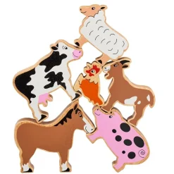 Lanka Kade Wooden Stacking Farm Animals