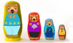 Learn Well Nesting Emotion Brown Bears