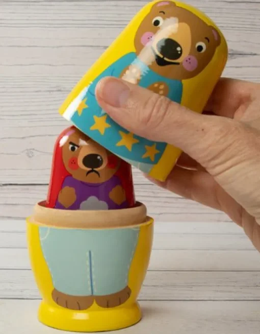 Learn Well Nesting Emotion Brown Bears