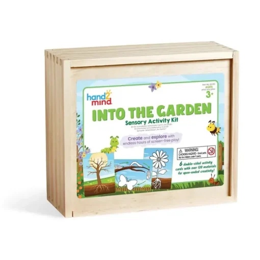 Learning Resources Into the Garden Sensory Activity Box