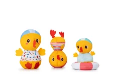Lilliputiens 3 Bath Ducks Learning to Swim 83544