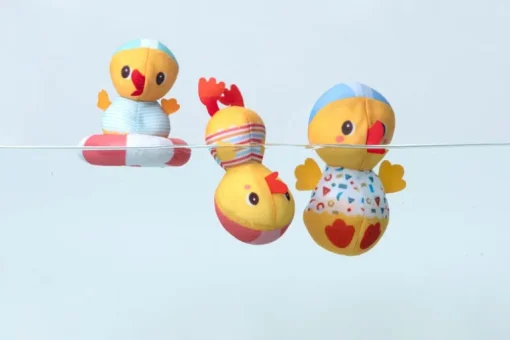 Lilliputiens 3 Bath Ducks Learning to Swim 83544