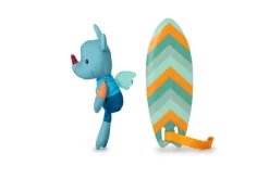 Lilliputiens Joe Magic Bath Surfers 83543
