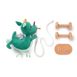 Lilliputiens Pull Along Cuddle Joe the Dragon