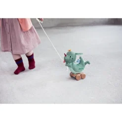 Lilliputiens Pull Along Cuddle Joe the Dragon