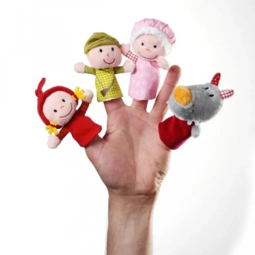 Lilliputiens Red Riding Hood Finger Puppets