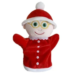 Limited Edition Christmas Set of My First Hand puppets in a Suitcase