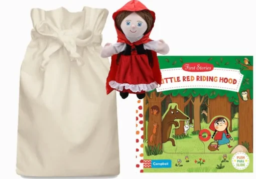 Little Red Riding Hood Story Sack with Puppet Company Hand Puppet