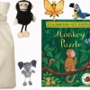 Monkey Puzzle Story Sack with Finger Puppets