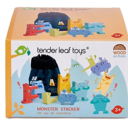 Monster Stacker and Cloth Book Activity Story Sack