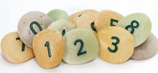 Monsters Play Counting Story Sack with Number Pebbles
