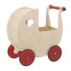Moover Doll’s Pram - Red Or Natural (Direct Shipping)