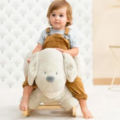 Nattou Rocker Charlie the Dog Vanilla (Direct Shipping)