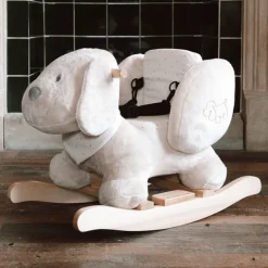 Nattou Rocker Charlie the Dog Vanilla (Direct Shipping)