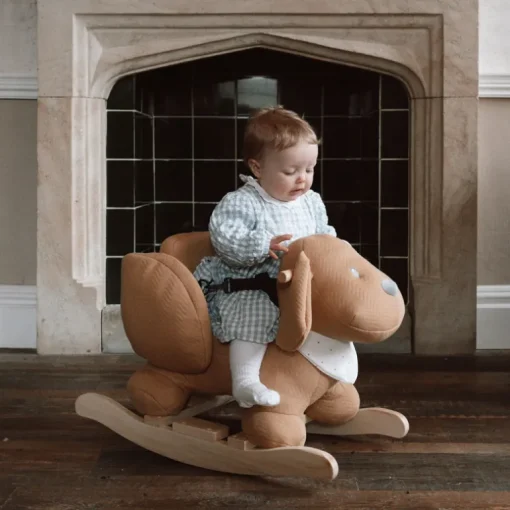 Nattou Rocker Charlie the Dog Caramel (Direct Shipping)