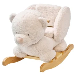 Nattou Rocker Teddy Bear Ecru Beige (Direct Shipping)