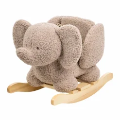 Nattou Taupe Rocker Elephant Ecru (Direct Shipping)