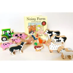 Noisy Farm Story Sack with Lanka Kade Animals and Tractor