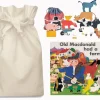 Old Macdonald Had A Farm Story Sack with Stacking Farmyard Bag