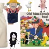 Old Macdonald Had A Farm Story Sack with Puppet Company Puppets