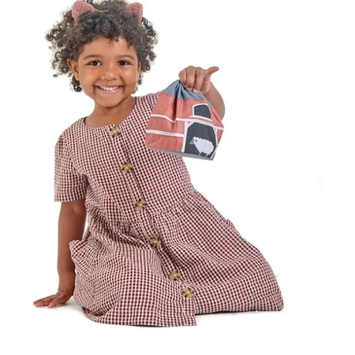Old Macdonald Had A Farm Story Sack with Stacking Farmyard Bag