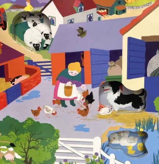 Old Macdonald Had A Farm Story Sack with Puppet Company Puppets