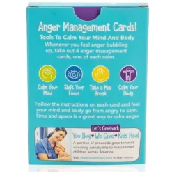 Open the Joy Anger Management Cards