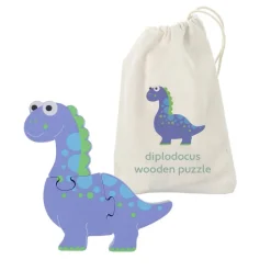 Orange Tree Wooden Diplodocus Puzzle