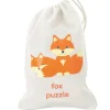 Orange Tree Wooden Fox Puzzle