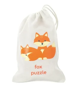 Orange Tree Wooden Fox Puzzle