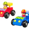Orange Tree Wooden Racing Car Set