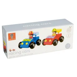 Orange Tree Wooden Racing Car Set
