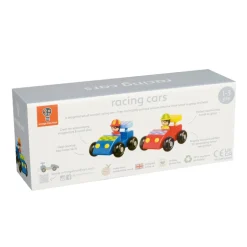 Orange Tree Wooden Racing Car Set