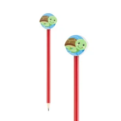 Orange Tree Wooden Turtle Pencil