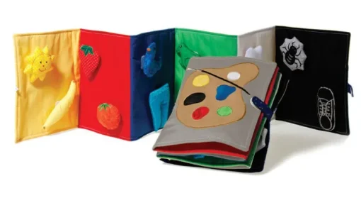 Oskar & Ellen Soft Padded Colours Book