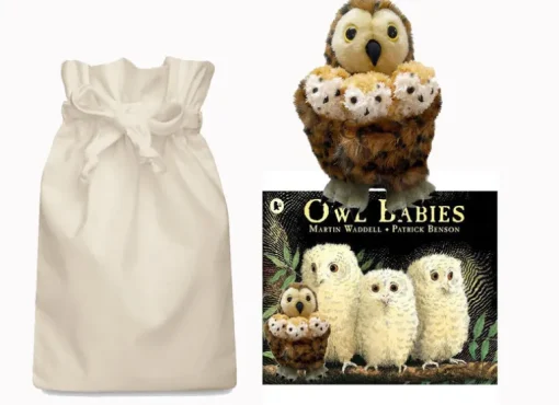 Owl Babies Story Sack with Aurora Owl and Babies