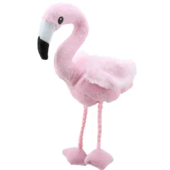 Puppet Company Pink Flamingo Finger Puppet