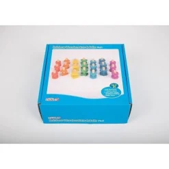 Rainbow Wooden Nuts & Bolts - Small Set (Pk7)